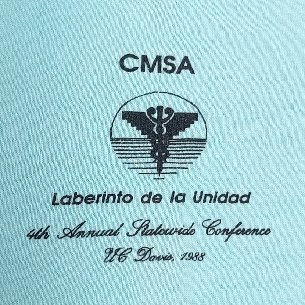 vintage UC Davis 1988 Science Lab L Shirt Medical Spanish California sacramento